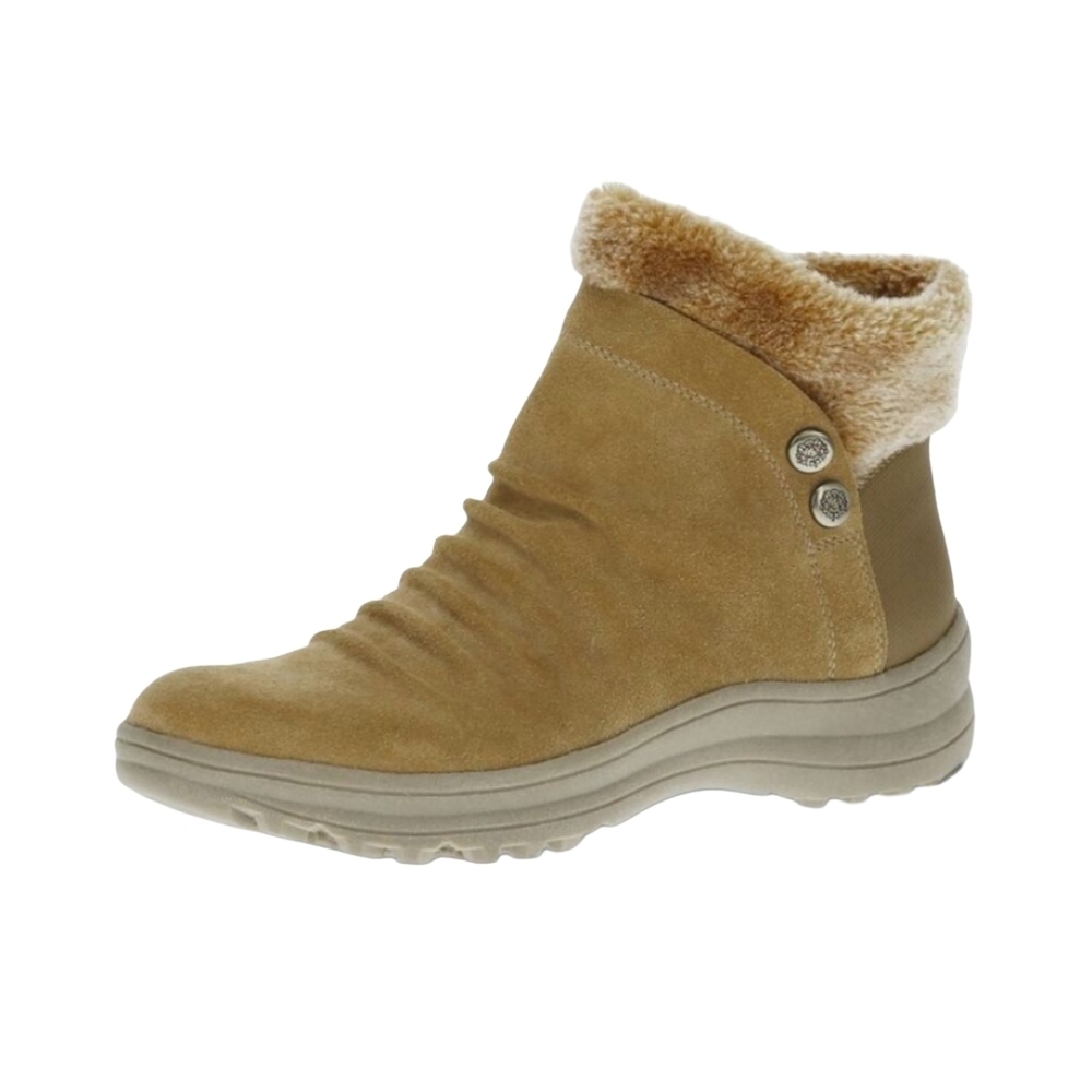 BareTraps Tan Winter Boots with Faux Fur